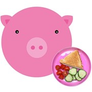 Коврик и миска Doiy Design Hungry Mats pig