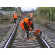 Строительство и ремонт железных дорог фото