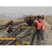 Строительство и ремонт железных дорог фотография