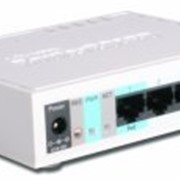 Маршрутизатор (роутер) MikroTik RouterBOARD RB750, RouterOS L4 5xLAN, Mounting box, power adapter 1114 фотография