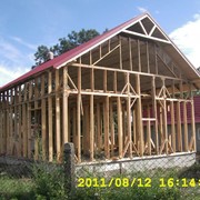 Строительство деревянно-каркасных домов, Каркасные дома фотография