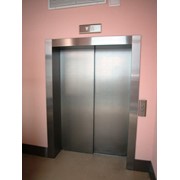 Облицовка лифтовых порталов (откосов) из нержавеющей стали фото