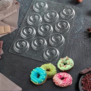 Форма для шоколада «Пончик», 27×18 см фото