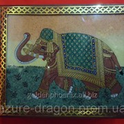Индийская шкатулка с изображением слона 33228912