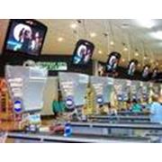 Размещение видеорекламы в магазинах супермаркетах фото