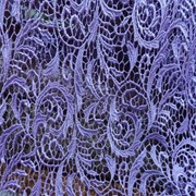Ткань Гипюр “Макраме“ Фиолетовый фото