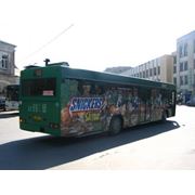 Реклама на автобусах фото