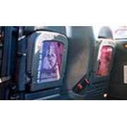 Реклама внутри маршрутных такси фото