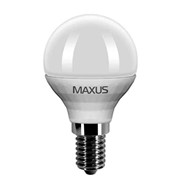 Светодиодная лампа MAXUS G45 4.5W 3000K фото