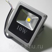Светодиодный прожектор 10Ватт, 90-240В., холодный белый, 6000К, IP66 10W/Белый/Эконом,