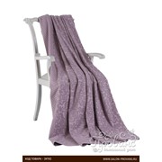 Махровая простынь-покрывало для укрывания Tivolyo Home ELIPS хлопок фиолетовый 220х240 фото