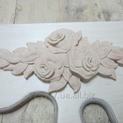 Декоративная мебельная накладка роза.