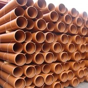 Трубы ПВХ для наружной канализации d 110/ толщина стенки 2,2 мм, длина 1500 мм (10 штук в упаковке)