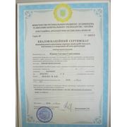 Сертификат проектировщика Киев фото