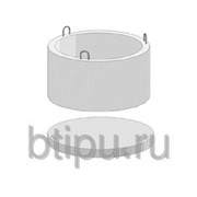 Железобетонное кольцо стеновое КС 10.9 + плита ПН 10 фото