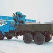 Бортовая c манипулятором грузовой момент 18-25 тм Урал