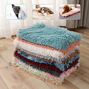Пушистое плюшевое одеяло для домашних животных Extra Soft Теплые пледы для домашних животных Кот Собака фото
