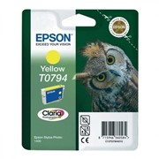 Картридж Epson T0794 (C13T07944010) для Epson P50/PX660, желтый фотография