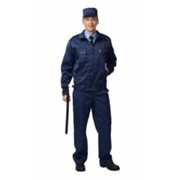 Костюм для охранных и силовых структур Охранник летний (куртка, брюки) синий
