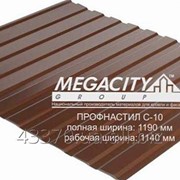 Профнастил С-10 MAT Polyester матовый фотография