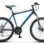 Велосипед Stels Navigator-650 MD 26“, 18“ чёрный/синий, арт. V030 фото