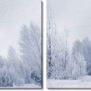 Модульная картина Зимний лес_2 , Неизвестен фотография