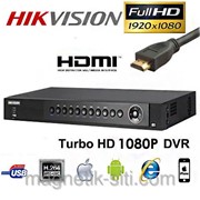 16-канальный Turbo HD видеорегистратор Hikvision DS-7216HQHI-SH