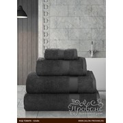 Полотенце для ванной Karna AREL хлопковая махра тёмно-коричневый 50х100 фото