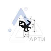 Уплотнитель для ПВХ-конструкций системы ALUPLAST фото