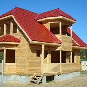Строительство домов из бруса.