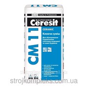 Клей для керамической плитки Ceresit Ceramic СМ 11/ 25КГ фотография