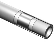 Труба высокого качества из сшитого полиэтилена с алюминиевым слоем сваренным встык лазером TECE AL/PE-XC (Германия). фото