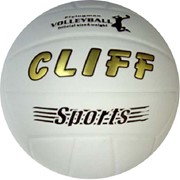 Мяч волейбольный Cliff Sports, белый, V5-PU018