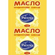 Масло и спрэды ТМ Prestige (ТМ Престиж). Спрэд сливочный 72,5%, весовой монолит
