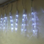 Светодиодная гирлянда «Ледяные сосульки» (5 м) фото