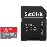 Карта памяти SanDisk Ultra Android microSDXC 256GB + SD Adapter + Memory Zone App 100MB/s A1 Class 10 UHS-I фото