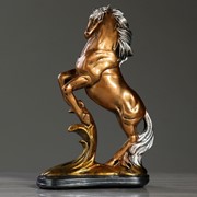 Сувенир “Конь на дыбах“, бронза, 29 см, микс фото
