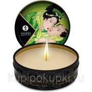 Массажная ароматическая свеча Shunga Exotic Green Tea, 30 гр фото