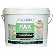 Лак в/д тонированный Рябина 0,9кг/банка