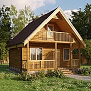 Дом из бруса ДБ-60 проект Терем фото