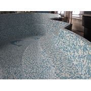 Композитный бассейн Венеция, вариант отделки - стекломозаика фото