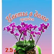 Грунтовые субстраты на основе биогумуса «Цветы в доме», Органичное удобрение Биогумус, Грунтовые смеси для цветов