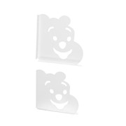 Кронштейн TUNDRA, 'Мишка' 180х180 мм, белый фотография