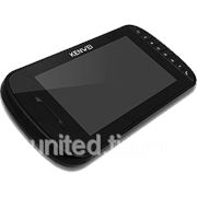 KW E703C черный Монитор видеодомофона, цв., hands-free, LCD TFT 7“, 16:9, PAL/NTSC, 2 вызывные панел фото