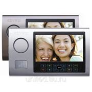 KW S701C silver Монитор видеодомофона, цв. LCD TFT 7“, 16:9, PAL/NTSC, hands-free, металлический кор фото