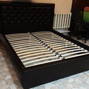 Двуспальная кровать на ортопедическом каркасе Амина