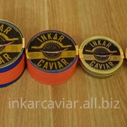 Икра осетровая черная зернистая малосол Inkar Imperial Caviar 500 гр фото
