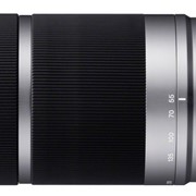 Объектив Sony 55-210 mm f:4.5-6.3 E (SEL-55210), серебристый фотография