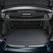Ковер в багажник резиновый черный Toyota Camry ACV40 фото