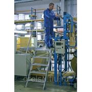 Лестницы-трапы Krause Переход из алюминия угол наклона 45° количество ступеней 7,ширина ступеней 1000 мм 826466 фото